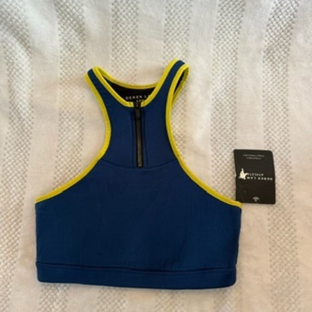 nwt derek lam 10c athleta structured sports bra size Small